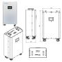Акумуляторна батарея LiFePo4 16Квт, 314Ah 51.2V